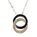 【只今 ポイント10倍中!】サークル ダイヤモンド ネックレス ペンダントトップ ダイヤ 0.12ct k18 18金 18k イエローゴールド pt900 プ...