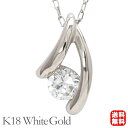 【只今 ポイント10倍中!】ダイヤモンド ネックレス 一粒ダイヤ 0.10ct k18 18金 18k ホワイトゴールド ペンダントトップ チェーン付き メンズ 男性用 送料無料 カジュアル 普段使い プレゼント ギフト 夏ジュエリー ボーナス(4)