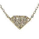 【只今 ポイント10倍中!】ダイヤモンド ネックレス ダイヤモンドネックレス ダイヤ 0.09ct k18 18k 18金 イエローゴールド ダイヤネックレス ...