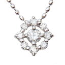 【只今 ポイント10倍中!】ネックレス ダイヤモンド ネックレス ダイヤモンドネックレス ペンダント ダイヤ 0.16ct プラチナ pt900 男女兼用 ユニ...