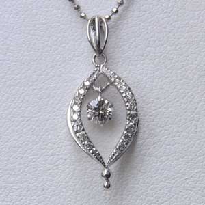 【ポイント10倍】ダイヤモンド ペンダントトップ k18 ホワイトゴールド アンティーク調 送料無料 人気 おすすめ カジュアル トレンド プレゼント ギフト ジュエリー ブラックフライデー