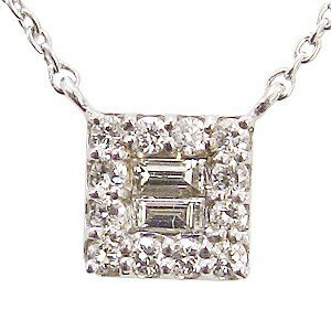 Rakuten - 【ただいまポイント10倍中】ダイヤモンドペンダント ネックレス ホワイトゴールド k18 ダイヤモンド 0.20ct 送料無料 人気 おすすめ カジュアル トレンド プレゼント ギフト ジュエリー 母の日 新生活