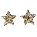 【只今 ポイント10倍中!】ダイヤモンド ピアス スター 星 ダイヤ 18k k18 イエローゴールド 18金 スタッド ペア メンズ レディース ユニセックス...