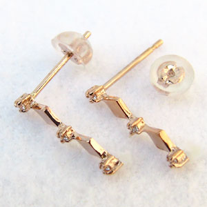 【ただいまポイント10倍中】ダイヤモンド ピアス ダイヤピアス ダイヤモンドピアス...