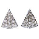 【決算セール ポイント10倍】ダイヤモンド ピアス ダイヤ 0.51カラット ダイヤモンドピアス ダイヤピアス フープピアス k18 ホワイトゴールド パヴェ ...