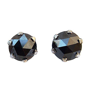 ブラックダイヤモンド ピアス ブラックダイヤ ピアス ブラックダイヤモンドピアス ブラックダイヤピアス 0.50ct スタッドピアス 片耳ピアス 片方 プラチナ 送料無料 普段使い 人気 父の日 プレゼント ギフト 自分買い