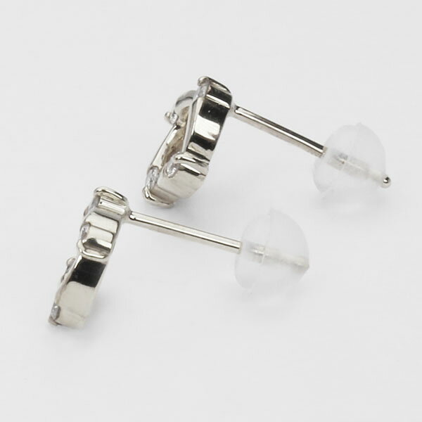 【ポイント10倍 10/24 20時から】ダイヤモンド ピアス ダイヤピアス ダイヤモンドピアス スタッドピアス 18金 k18 18k ホワイトゴールド ペア シンプル 送料無料 4月誕生石 人気 おすすめ プレゼント ギフト ジュエリー ハロウィン shinjunomori-10337572 パールジュエリー専門店 真珠の杜 サンプル画像3