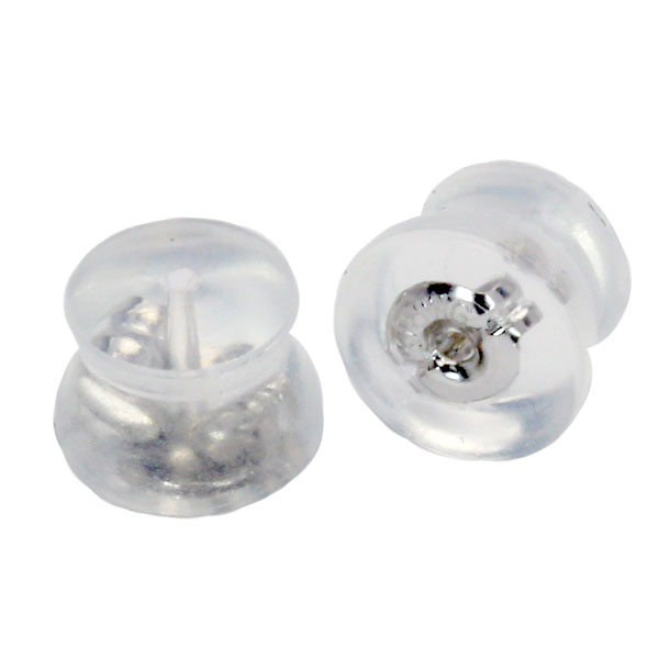 18金 ピアスキャッチ ホワイトゴールド ペア k18 レディース 人気 おすすめ カジュアル プレゼント ギフト ジュエリー ブラックフライデー