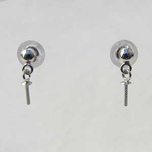 真珠 ピアス 真珠ピアス パール ピアス パールピアス 普段使い ピアスブラ金具 k14 ホワイトゴールド ペア ツキサシ付Oサイズ シリコンダブルキャッチ付 ...