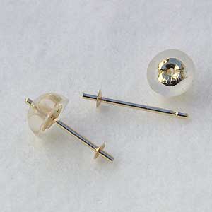 パール ピアス 18金 18k 18k 真珠 真珠 普段使い 金具 k18 ゴールド ペアOサイズ シリコンダブルキャッチ付き 送料無料 人気 おすすめ カジュ...