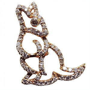 【ポイント10倍】ブローチ カンガルー メンズ 男性用 かんがるー ピンズ ラペルピン ダイヤモンド k18 メンズ 送料無料 人気 おすすめ カジュアル トレ...