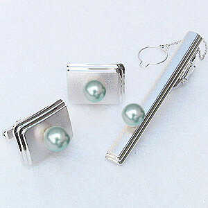 【ポイント10倍】ネクタイピン タイバー カフス タイピン ホワイトゴールド 真珠 パール あこや真珠 メンズ 送料無料 人気 おすすめ カジュアル トレンド ...