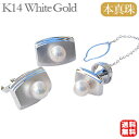 【10%OFF 12/3 20時より】真珠 パール タイタック カフス セット あこや本真珠 7-7.5mm ホワイトゴールド メンズ 就職祝い 人気 おすすめ...