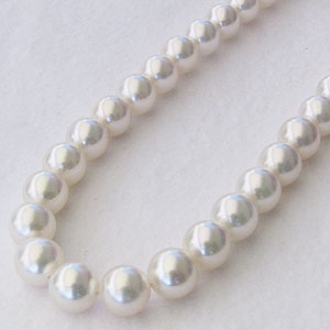 Pearl - パールネックレス 真珠ネックレス パール ネックレス 真珠 ネックレス 本真珠 アコヤ あこや 8mm-8.5mm シルバー 送料無料 冠婚葬祭 葬儀 フォーマル カジュアル プレゼント ギフト ジュエリー 父の日 新生活