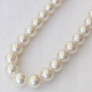 Pearl - パールネックレス 真珠ネックレス パール ネックレス 真珠 ネックレス 本真珠 アコヤ あこや 7.5mm-8mm シルバー 送料無料 冠婚葬祭 葬儀 フォーマル カジュアル プレゼント ギフト ジュエリー 父の日 新生活