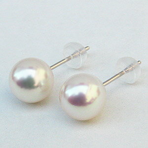 花珠真珠ネックレスピアスセットパールセットパールネックレスオーロラ花珠真珠イヤリングピアス7mm7.5mm真珠科学研究所オーロラ花珠鑑別書ケース付即納あす楽入学入園入学式お祝い冠婚葬祭プレゼント結婚式葬儀セレモニーフォーマル結納