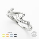 地金リング SV シルバー ウェーブ 波 指輪 リング silver シンプル 上品 カジュアル 普段使い 人気 おすすめ トレンド メンズ 男女兼用 送料無料 プレゼント ギフト 夏ジュエリー ボーナス
