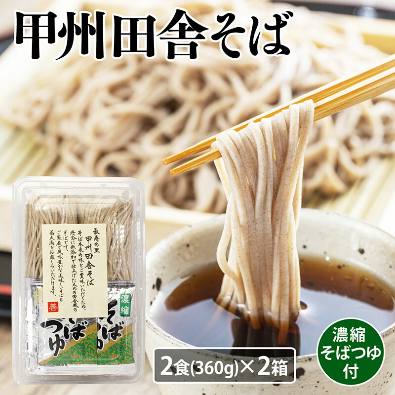 そば 田舎そば 生そば つゆ付 4人前 セット なま麺 山梨 甲州 産地直送 生めん ご当地グルメ おみやげ 人気 おすすめ 父の日 プレゼント ギフト 自分買い