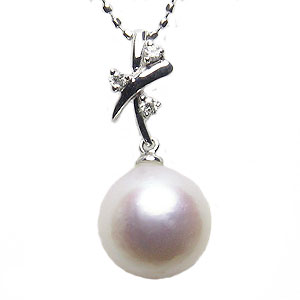 【ポイント10倍中】真珠 パール ペンダントトップ あこや本真珠 9mm アコヤ 人気 おすすめ カジュアル トレンド プレゼント ギフト 夏ジュエリー ボーナス