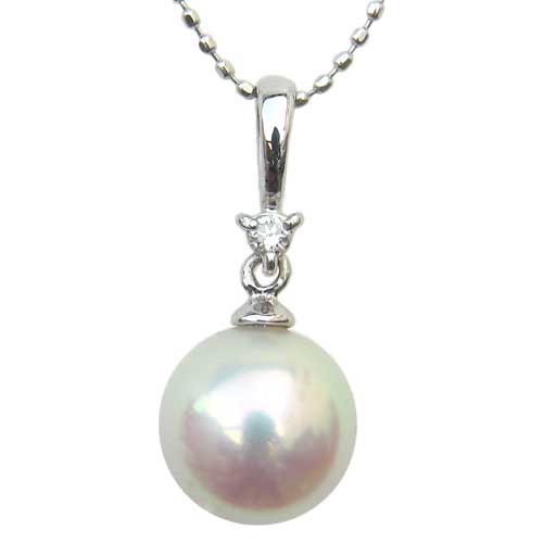 【10%OFF 12/3 20時より】ペンダントトップ ダイヤ あこや真珠 pt900 プラチナ ネックレスペンダント ダイヤモンド 人気 おすすめ カジュアル...