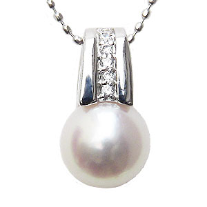 【10%OFF 12/3 20時より】パール ペンダント パールペンダント 真珠 ペンダント 真珠ペンダント パール ネックレス パールネックレス ダイヤモンド...