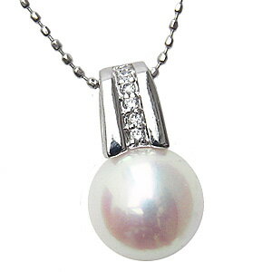 【10%OFF 12/3 20時より】ペンダントトップ パール あこや真珠パール pt900プラチナ ダイヤモンド ペンダント 人気 おすすめ カジュアル トレ...