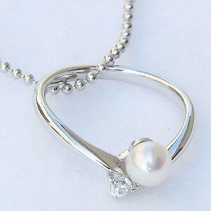 【ポイント10倍】パール 指輪 パールリング 真珠リング ベビーリング ダイヤモンド アコヤ 真珠 アコヤ真珠 ネックレス ペンダント k18 ホワイトゴールド...