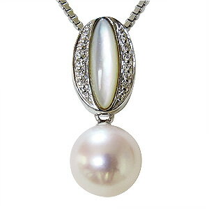 ★本真珠ペンダントネックレス★クラ...