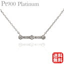 【ポイント10倍 5/16 9:59まで】ネックレス ダイヤモンド ネックレス ダイヤネックレス ダイヤモンドネックレス pt900 プラチナ ユニセックス 送...