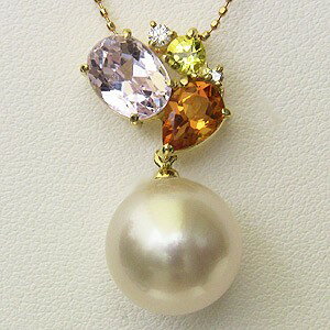 南洋白蝶真珠ペンダントトップヘッド...