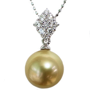 【10%OFF 12/3 20時より】ペンダントトップ ダイヤ ネックレスペンダント 南洋真珠パール pt900プラチナネックレス ダイヤモンド 人気 おすすめ...