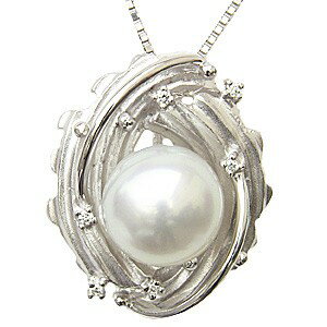 【10%OFF 12/3 20時より】パール ペンダントトップ ダイヤ ネックレスペンダント 南洋真珠パール pt900プラチナ ダイヤモンド 人気 おすすめ ...