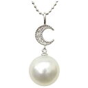 【10%OFF 6/4 20時より】ペンダントトップ ダイヤ ネックレスペンダント 南洋真珠パール pt900 プラチナ ネックレス ダイヤモンド 人気 おすすめ カジュアル トレンド プレゼント ギフト 父の日(4)