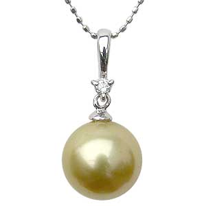 【10%OFF 12/3 20時より】ペンダントトップ ダイヤ 南洋真珠パール pt900 プラチナ ネックレスペンダント ダイヤモンド 人気 おすすめ カジュ...