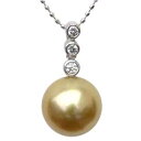 【10%OFF 7/12 9:59まで】パール ペンダントトップ ダイヤ 南洋真珠パール pt900 プラチナ ネックレス ダイヤモンド 人気 おすすめ カジュ...