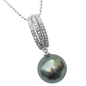 【10%OFF 12/3 20時より】ペンダントトップ ダイヤ ネックレスペンダント 黒真珠パール pt900プラチナネックレス ダイヤモンド 人気 おすすめ ...