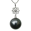 【10%OFF 7/12 9:59まで】真珠 ペンダントトップ パール ネックレス 黒真珠 ホワイトゴールド k18 ダイヤモンド 人気 おすすめ カジュアル ...