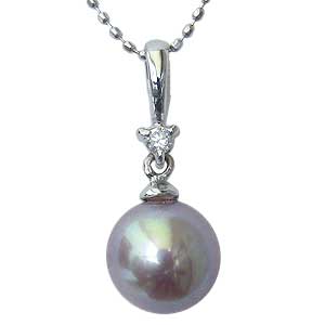 【10%OFF 12/3 20時より】ペンダントトップ ダイヤ 淡水パール 湖水真珠 ダイヤモンド ホワイトゴールド ペンダント 人気 おすすめ カジュアル ト...