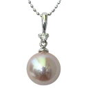 【10%OFF 7/12 9:59まで】ネックレス ペンダントトップ ダイヤ 淡水パール 湖水真珠 ダイヤモンド ホワイトゴールド ネックレス ペンダント 人気...