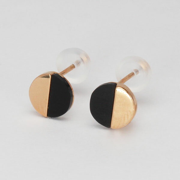 【ポイント10倍中】ピアス オニキスピアス オニキス ピアス スタッドピアス k18 18...