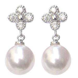 【スーパーSALE ポイント10倍】パールピアス 18金 パール ピアス 18k 18k 真珠 真珠 あこや本真珠 6-6.5mm ダイヤモンド k18 ホワイトゴールド ペア 送料無料 普段使い 人気 おすすめ カジュアル 父の日 プレゼント ギフト 自分買いのサムネイル
