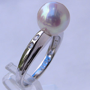 【ポイント10倍中】パール リング プラチナ pt900 真珠指輪 本真珠 あこや アコヤ レディース ダイヤモンド 冠婚葬祭 品質保証書付 おすすめ カジュアル プレゼント ギフト 夏ジュエリー ボーナス