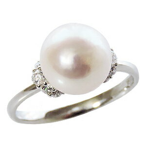 パールリング真珠指輪レディースあこ...