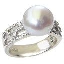 【ポイント10倍】真珠 指輪 パール リング プラチナ pt900 南洋白蝶真珠 10mm ダイヤモンド 普段使い カジュアル フォーマル プレゼント ギフト ...