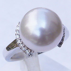 【ポイント10倍】指輪 パールリング 真珠 真珠 パール リング 南洋白蝶真珠 12mm プラチナ pt900 リング 人気 おすすめ カジュアル トレンド フ...
