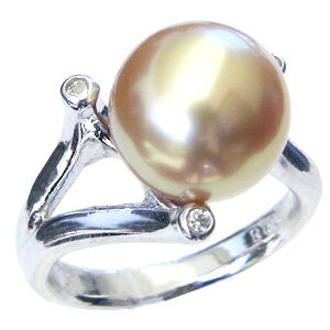 【ポイント10倍】指輪 パールリング 真珠 真珠 パール リング 南洋白蝶真珠 pt900 プラチナ 人気 おすすめ カジュアル トレンド フォーマル プレゼン...