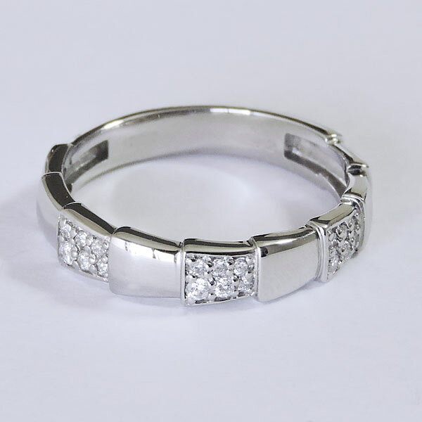 【ポイント10倍中】ダイヤモンド リング k18ホワイトゴールド クリア 0.12ct デザインカット レディース ダイヤ 保証書付 送料無料 おすすめ カジュアル トレンド プレゼント ギフト ジュエリー 決算セール 夏ジュエリー shinjunomori-10311652 パールジュエリー専門店 真珠の杜 サンプル画像3