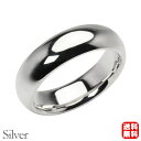 リング 指輪 甲丸リング 結婚指輪 マリッジリング シルバー silver 甲丸 シンプル 地金 太め 大ぶり 6mm ユニセックス 男女兼用 父の日ギフト プ...