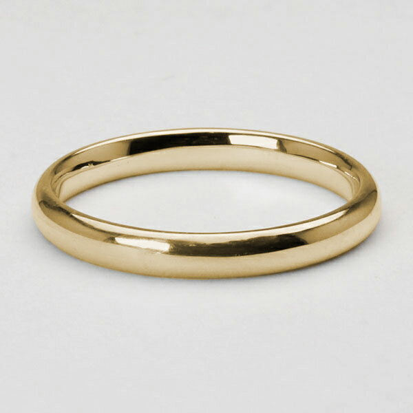 リング 指輪 甲丸リング 結婚指輪 マリッジリング ペア ペアリング k10 10k 10金 イエローゴールド ピンクゴールド 甲丸 シンプル 地金 細め 華奢 3mm 2mm 記念日 新生活 就職祝い 母の日 プレゼント ギフト