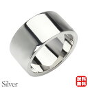 リング 指輪 平打ちリング 結婚指輪 マリッジリング ユニセックス 男女兼用 シルバー silver 平打ち シンプル 地金 太め 大ぶり 11mm プレゼント ギフト 夏ジュエリー ボーナス 送料無料
